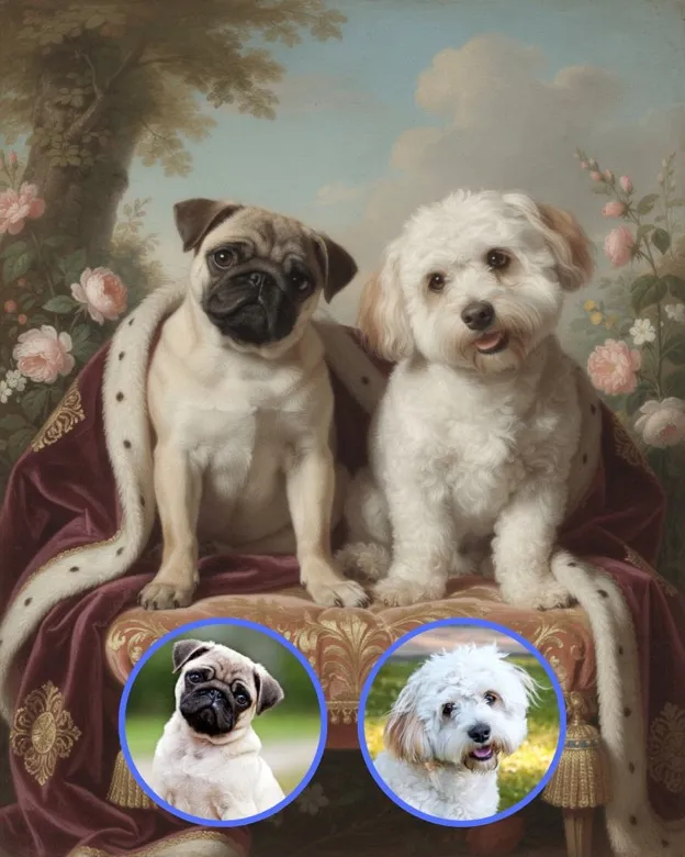 Before and after portrait 1